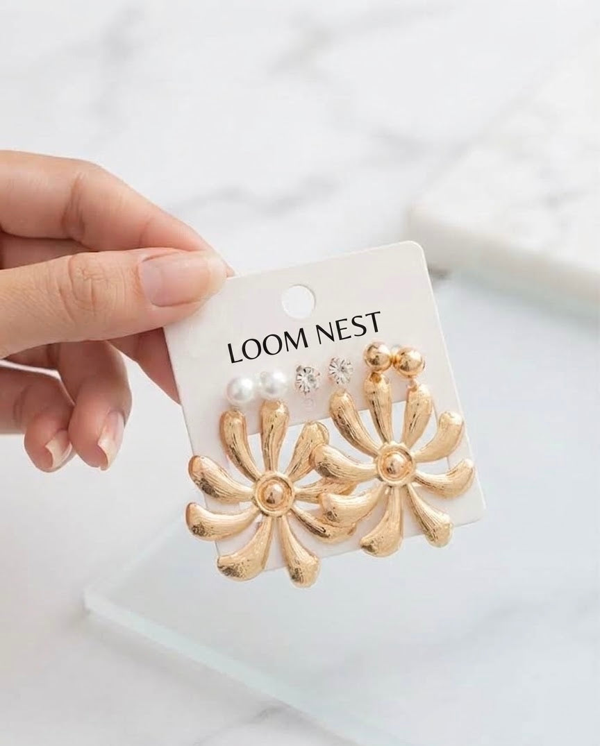 Loom Nest Premium Gold-Plated Stainless Steel Jewelry